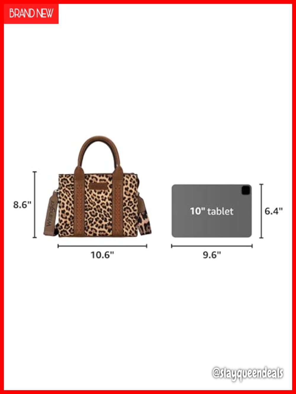 Women's Western Whipstitch Tote Bag with Crossbody Strap - Picture 2 of 6